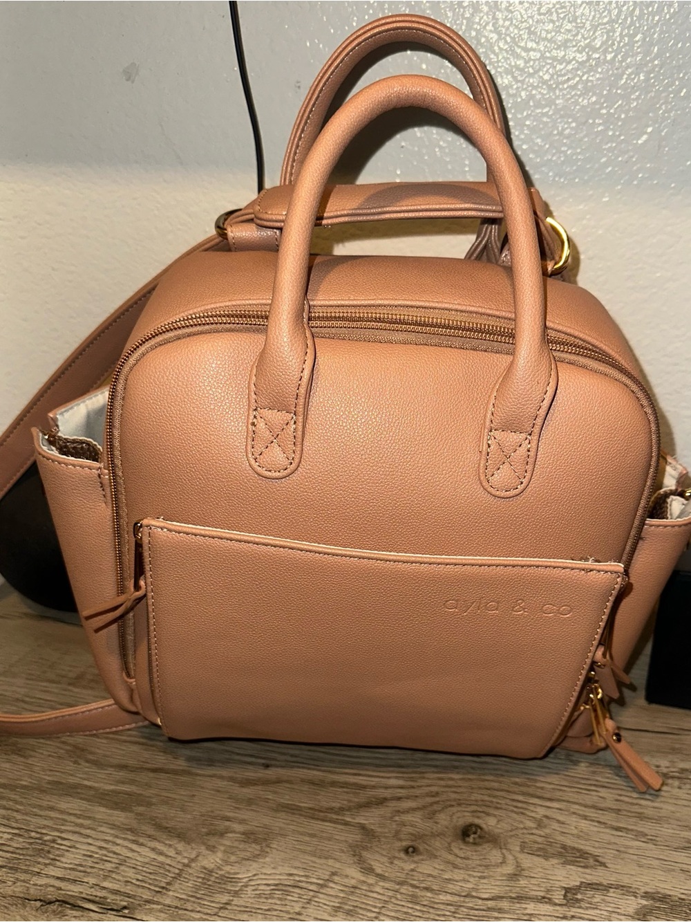 Ayla & Co mini Bag color Caffe